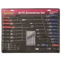 Screwdriver Set, 30 Pc