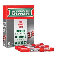 Dixon Ticonderoga 52000 Extruded Hexagonal Lumber Crayon