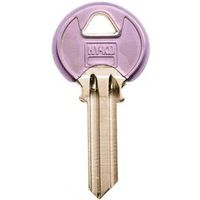 Hy-Ko 13005Y1PDM Key Blank with Color Dipped Head
