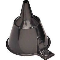 1/2 Pint Funnel, 4" Black
