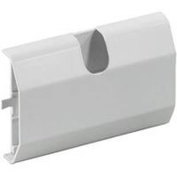 chair rail egress fitting, white