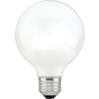4505491 - 40W G25 GLOBE BULB WHT 3PK