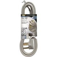 4550257 - DRYER CORD 10/3 SRDT GRAY 5FT