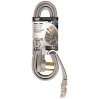 4560504 - DRYER CORD 10/3 SRDT GRAY 6FT