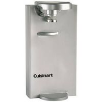 can opener, brushed chrome