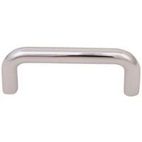 polished chrome pull, 3in. 