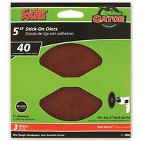 4581161 - 5IN 40GRIT PSA DISC 3PK