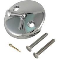 Trip Lever Face Plate with Screws, Polished Chrome