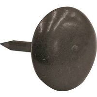 Upholstery Nails, Black 25 Pk