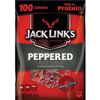 JERKY BEEF PEPPERED 1.25OZ    
