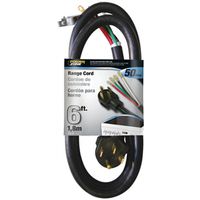 4623518 - RANGE CORD 6/2&8/2 BLACK 6FT