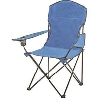 folding chair with sleeve, blue
