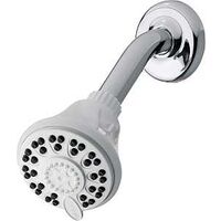 Four Mode Shower Head, White