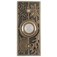 doorbell chime button, antique seasonal