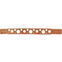 copper pipe bracket, 1/2in. x 20in.