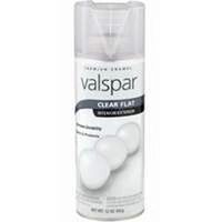 Enamel Flat Spray Paint, Clear