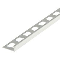 l-shape tile edging, 96in. mill