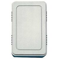 Rounded Corner Frame Door Chime, White