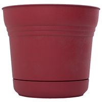 PLANTER 12IN UNION RED SATURN 
