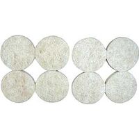 Heavy Duty Round Felt Pads, 1 1/2in.
