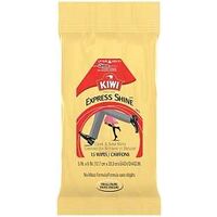 Express Shoe Shine Wipes, 15 Pk