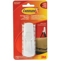 Command 17003C-CS Reusable Large Adhesive Hook With Clip Strip