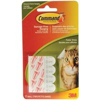 Command 17024C Small Poster Strip