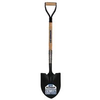 Seymour Midwest SV-DR32 Round Point Shovels, Front Turn Step, 8.8 x 12 In Blade
