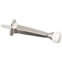 door stop, 3in. chrome