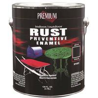 premium rust preventive enamel, black 1 gal