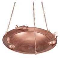 Hanging Birdbath, Copper