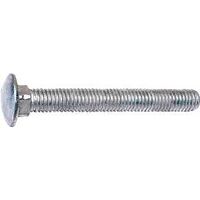 Galvanized Carriage Screws, 5/8-11 x 10in. 25 Pk