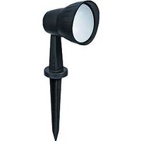 Replacement Low Voltage Outdoor Plastic Spot Light, Black