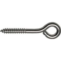 #110 medium steel eye screws zinc