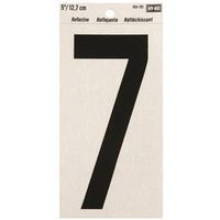 5in. reflective self adhesive #7