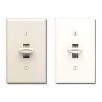 glyder dimmer 600 watt slide white/ ivory 