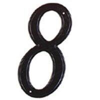 4in. House Number Black #8