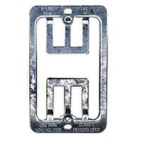 wall plate mounting bracket, one gang