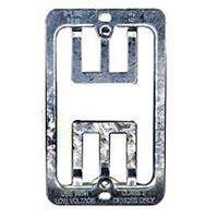 wall plate mounting bracket, one gang