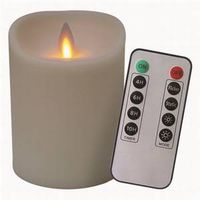 CANDLE 4IN HT MOVING FLAM IVRY