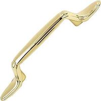 Polished Brass Pull, 3"