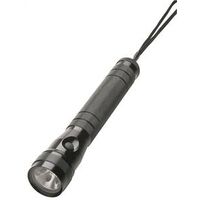 3 C Twin Task Black White Led Flashlight 