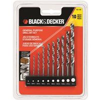 4828232 - 10PC HSS DRILL BIT SET