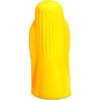 yellow electrical spring connector, 22-18 