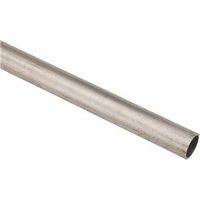 aluminum round tube, 7/8in. x 1/16in. x 48in.