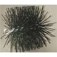 round poly chrome brush, 6in. 