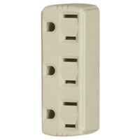 4859468 - IVRY 3OUTLET 3WIRE GND ADAPTER