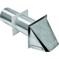 4863502 - 4" ALUM DRYER VENT HOOD/TAILPC