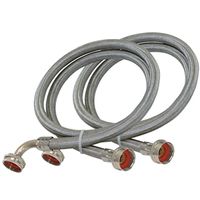 4864526 - 5FT SS WASH MACH HSE 90DEG ELB