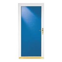 Full View Glass Storm Door, 32" White